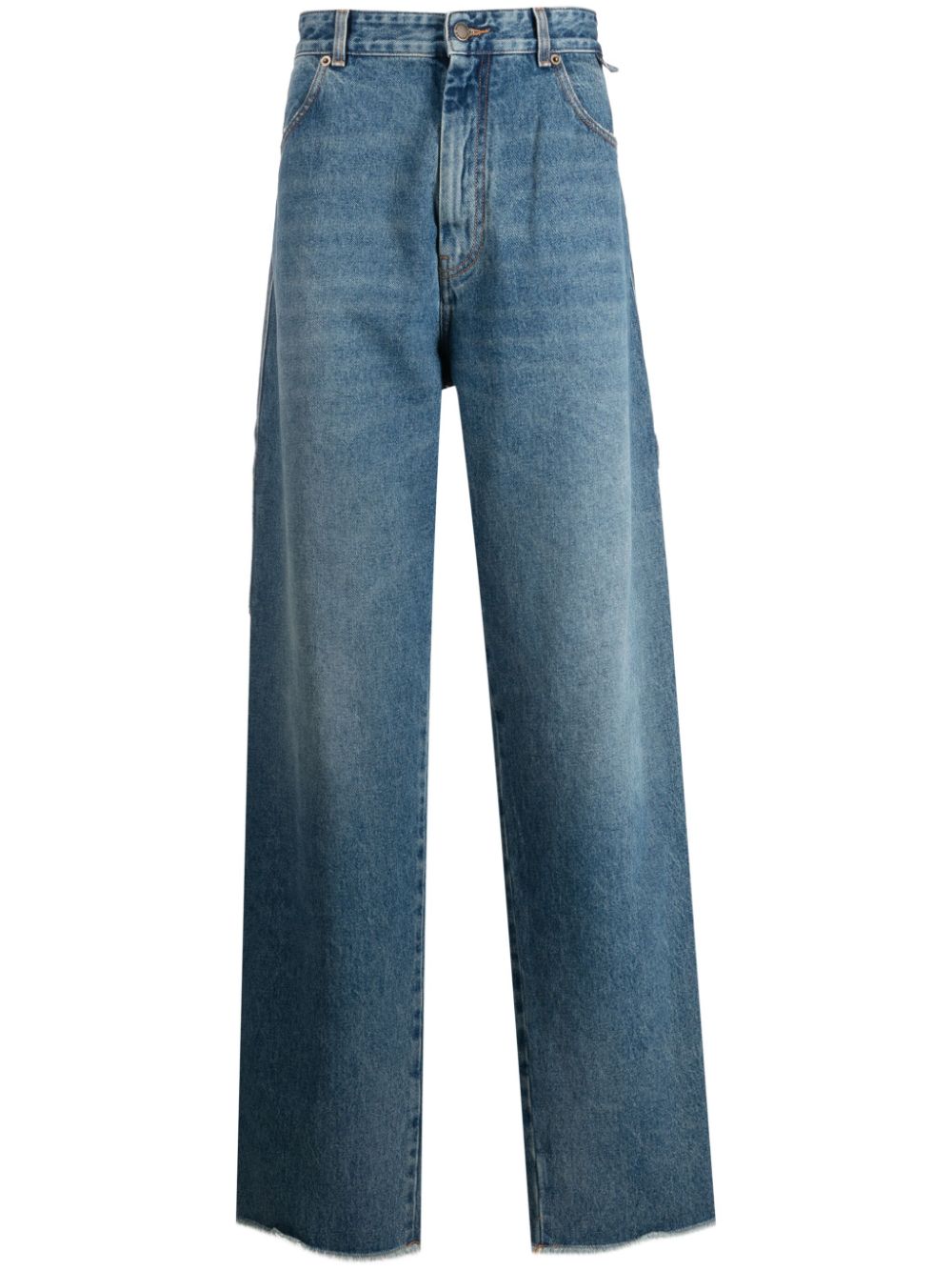 DARKPARK Men's Slim Fit Blue Jeans - Comfortable Stretch Denim Pants for Casual Wear & Everyday Outfits