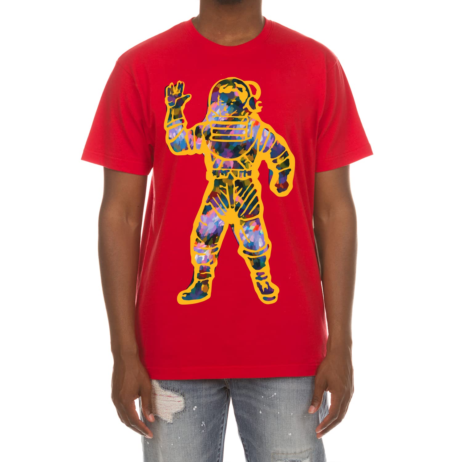 Billionaire Boys Club Men's Crystal Astro Graphic T-Shirt - Short Sleeve Cotton Tee for Streetwear & Casual Outfits | Perfect for Hip-Hop Fashion, Concerts & Urban Lifestyle