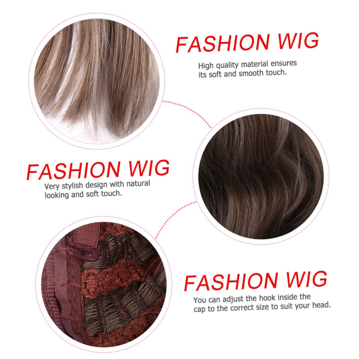 Beavorty Long Curly Wavy Synthetic Heat Resistant Wig for Women - Natural Looking Fashion Wig for Weddings, Parties & Everyday Wear | Perfect for Cosplay, Costumes & Daily Styling