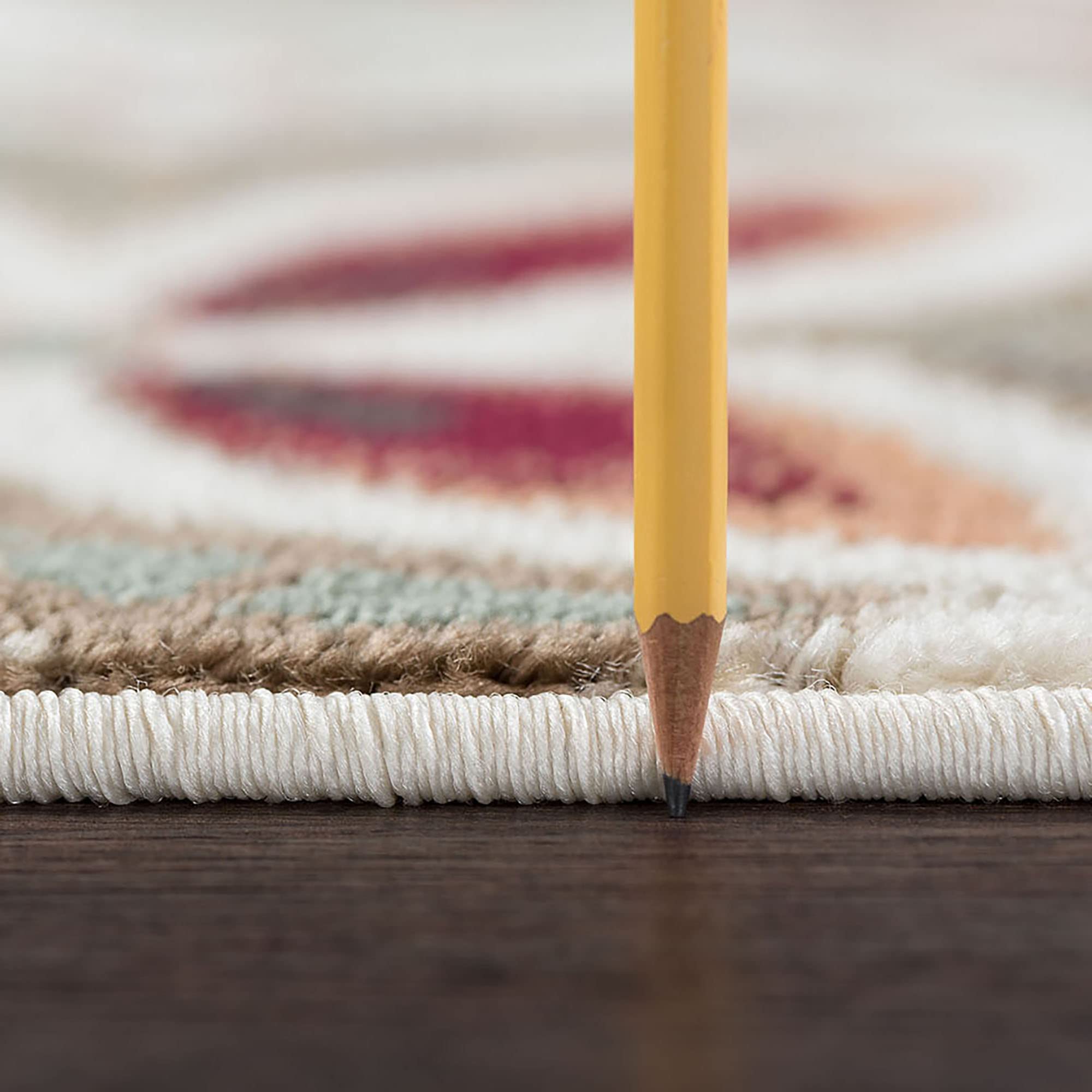2x8 Hallway Runner Rugs for Walkway, Entryway, Foyer & Kitchen - Modern Non-Slip Carpet - Perfect for High Traffic Areas, Home Decor & Office Spaces - Washable & Durable Floor Mat