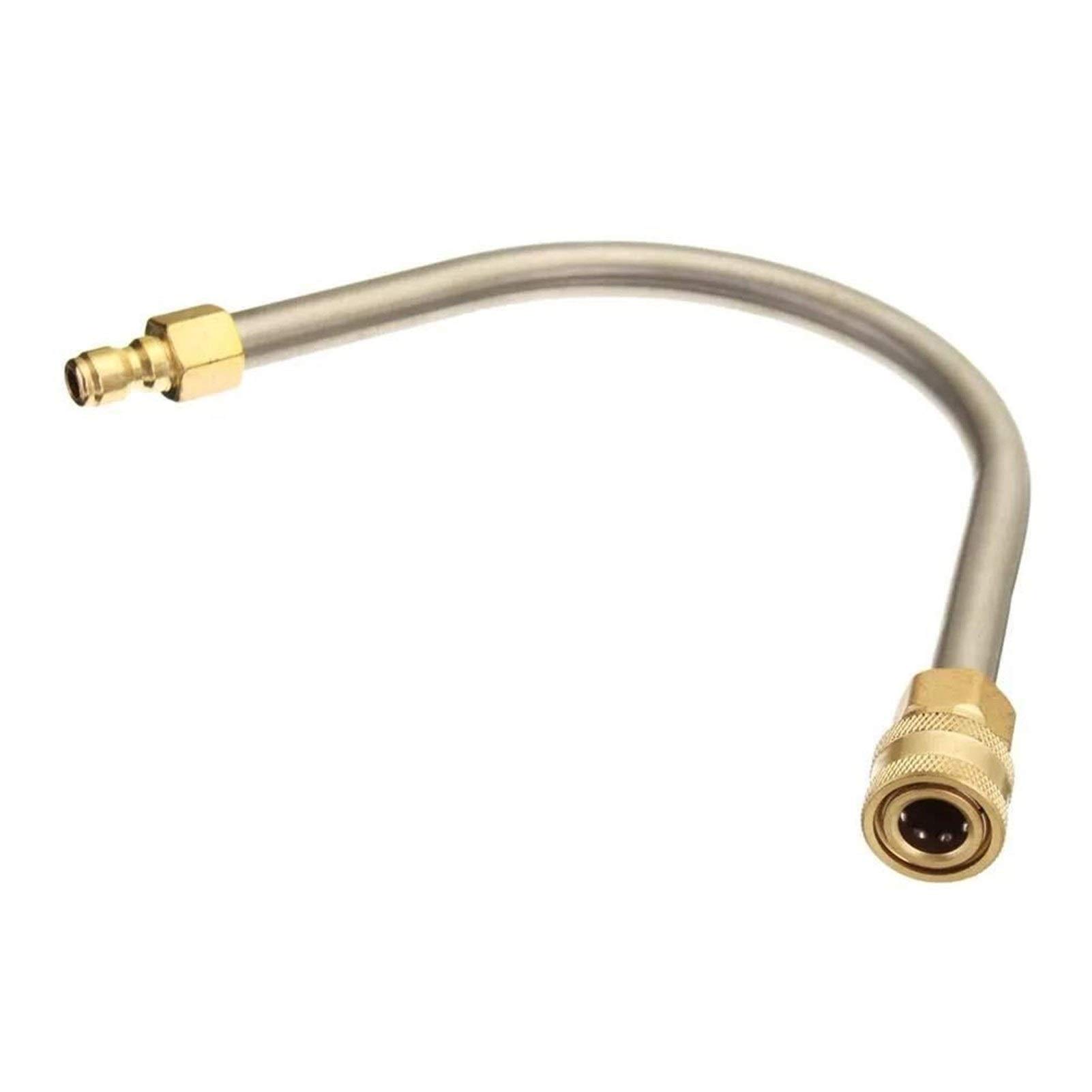 Gutter U Bend Cleaning Attachment Pipe for Telescopic Pressure Washer Lance | Pressure Washer Accessories | Perfect for Roof Gutters, Downspouts & Hard-to-Reach Areas