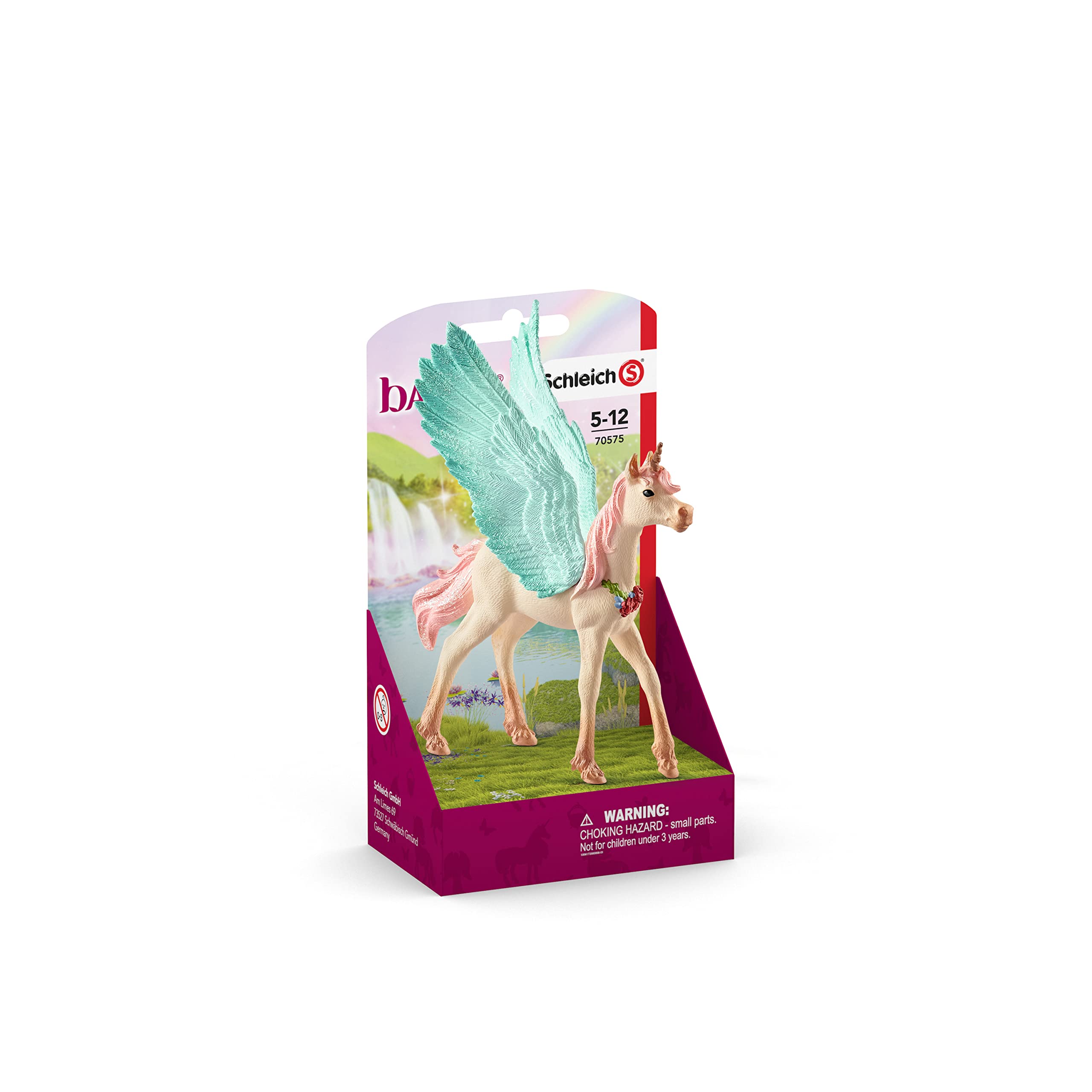 Schleich Bayala Unicorn Toy Figurine - Magical Baby Unicorn Pegasus for Kids Ages 5+ | Perfect for Imaginative Play, Birthday Gifts & Fantasy Collections