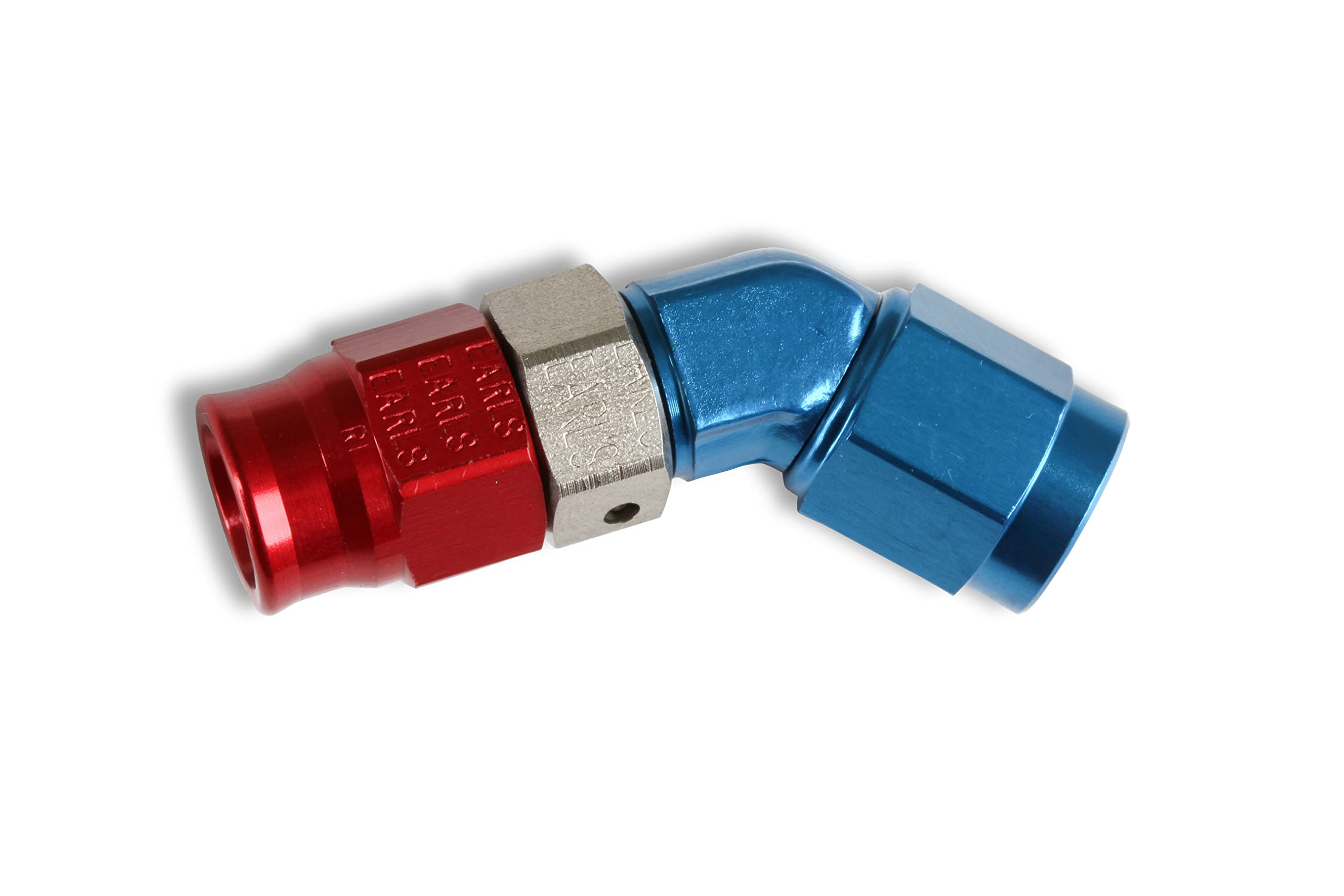 Earl's 604538ERL Speed-Seal Hose End Fitting - High Performance Fuel Line Connector for Automotive & Marine Applications - Perfect for Fuel Systems, Oil Lines & Hydraulic Connections