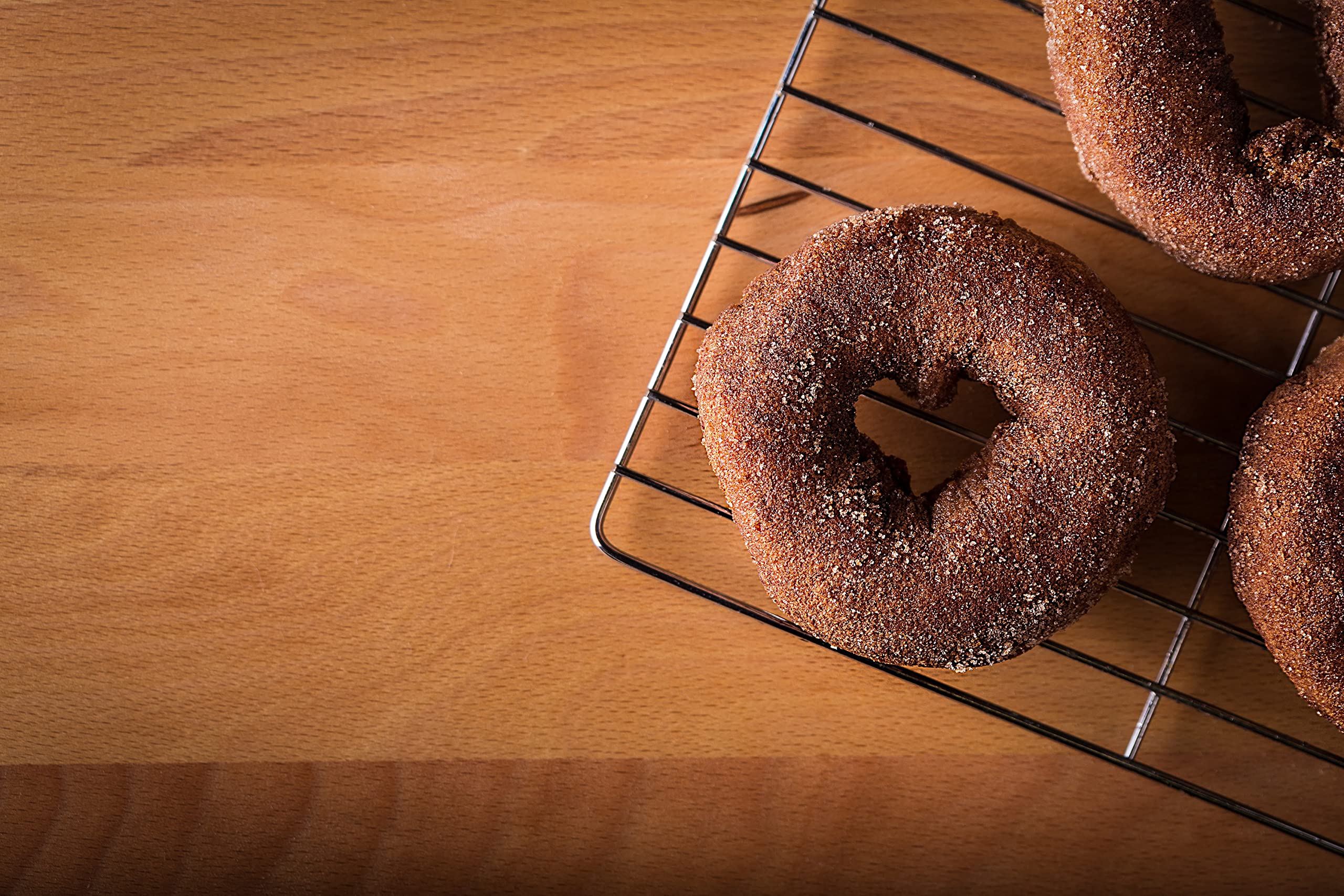 Rabbit Creek Apple Cider Donut Mix with Dusting Sugar - Easy Baked Donut Recipe Kit - Perfect for Breakfast, Snacks & Holiday Baking - Homemade Donut Baking Mix for Family Gatherings