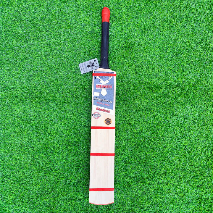 Premium Kashmir Willow Hard Tennis Bat - Bandook Player Edition Scoop Cut for Power & Control | Perfect for Competitive Matches & Training Sessions