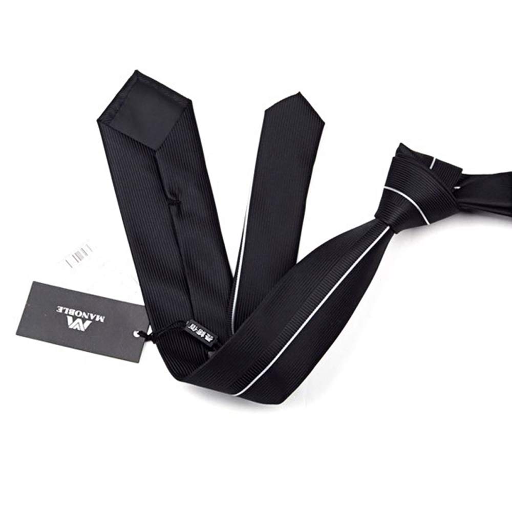 Slim Men's Neckties 2.36 Inches Wide - Formal Skinny Ties for Business, Weddings & Office Wear - Premium Silk Neckwear for Professional & Special Occasions