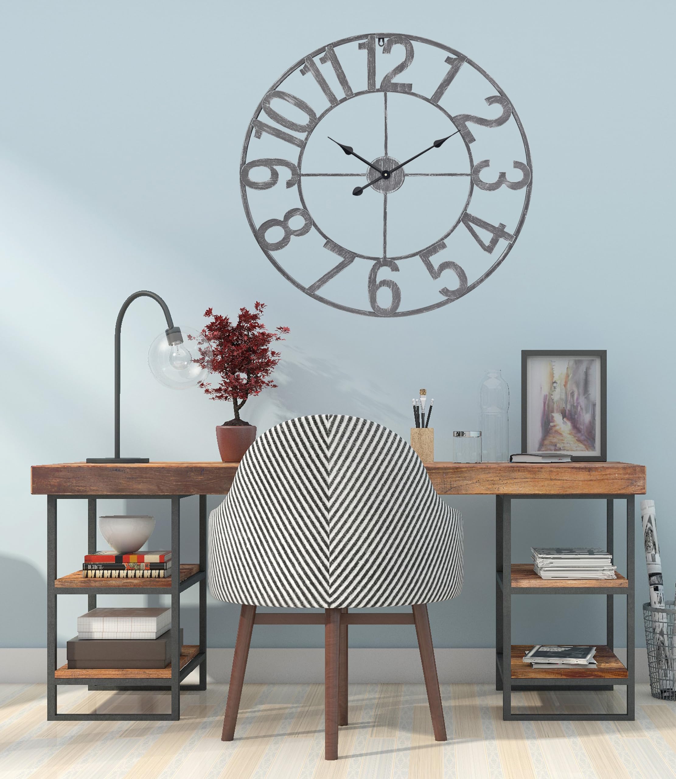 Industrial Wall Clock 32