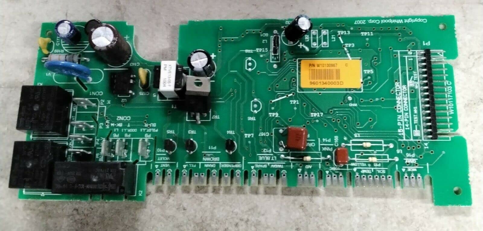 Fast Craft W10285180 Dishwasher Control Board Replacement - Compatible with W10285180, W10130967, W10208673 Models | Perfect for Kitchen Appliance Repairs & DIY Fixes