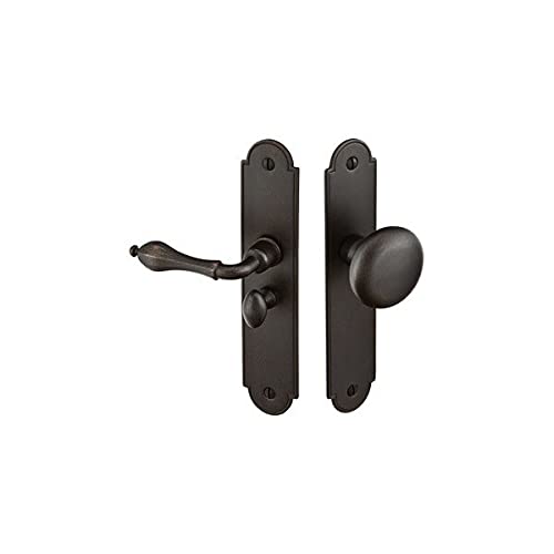 Emtek Medium Bronze Screen Door - 2290MBRH - Durable & Stylish for Home Entryway & Patio Access