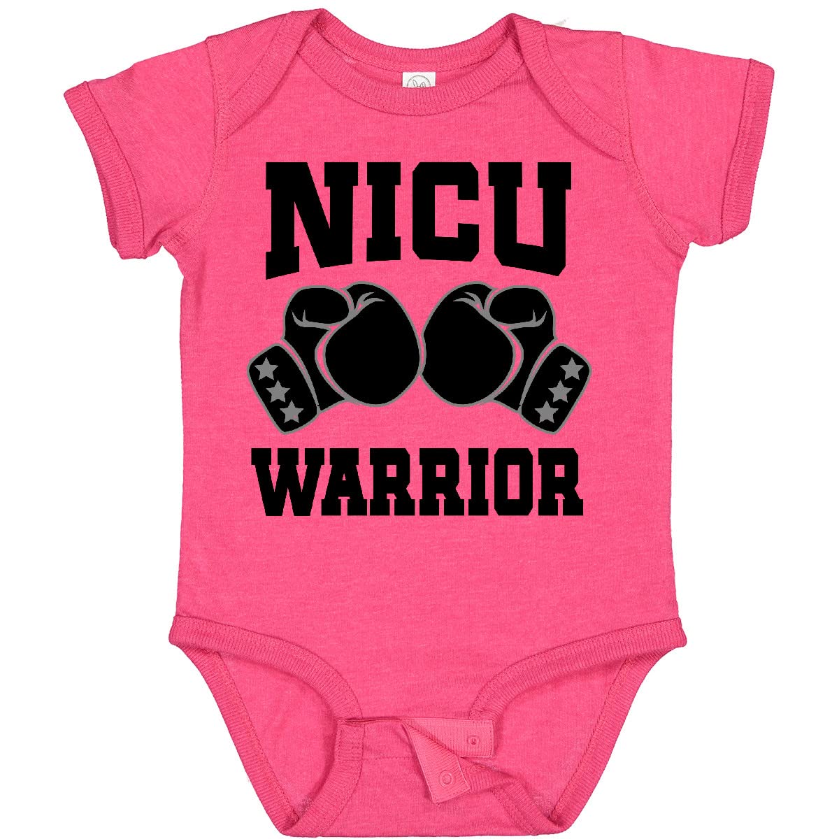 Inktastic NICU Warrior Baby Boy Bodysuit - Soft Cotton Infant Onesie for Newborns & Preemies - Perfect for Hospital, Homecoming & Special Occasions