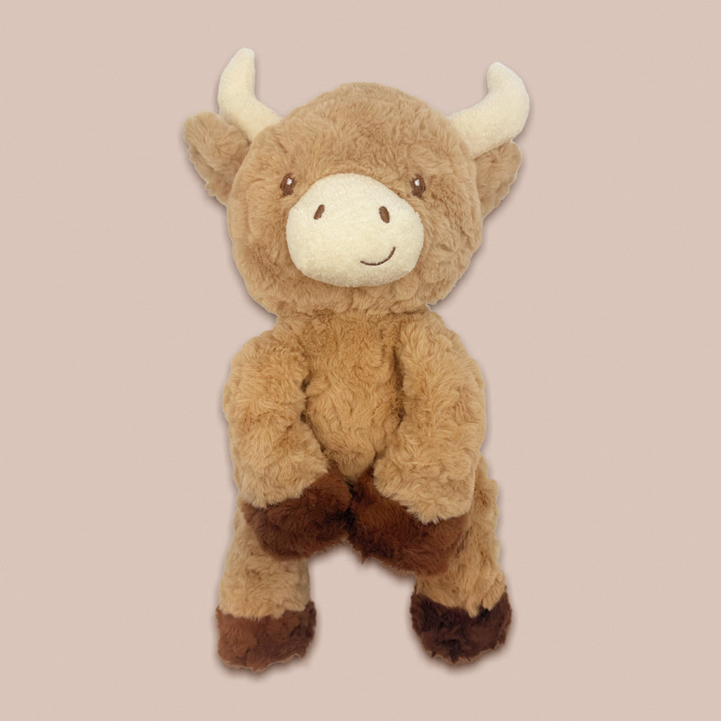 Harriet Highland Cow Soft Plush Toy - Cute & Cuddly Stuffed Animal for Kids, Nursery Decor & Gift Ideas