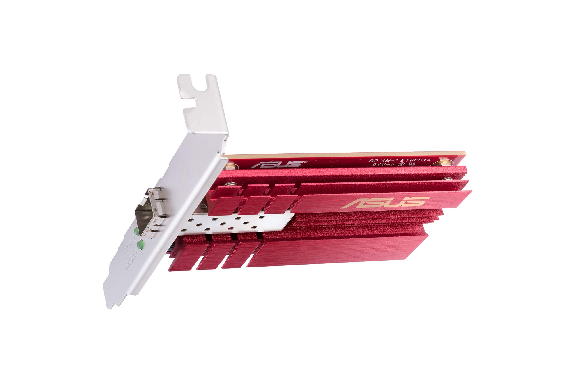 ASUS XG-C100F 10G PCIe Network Adapter with SPF+ Port | High-Speed Fiber & DAC Cable Connectivity | Ideal for Gaming, Server & Data Center Applications