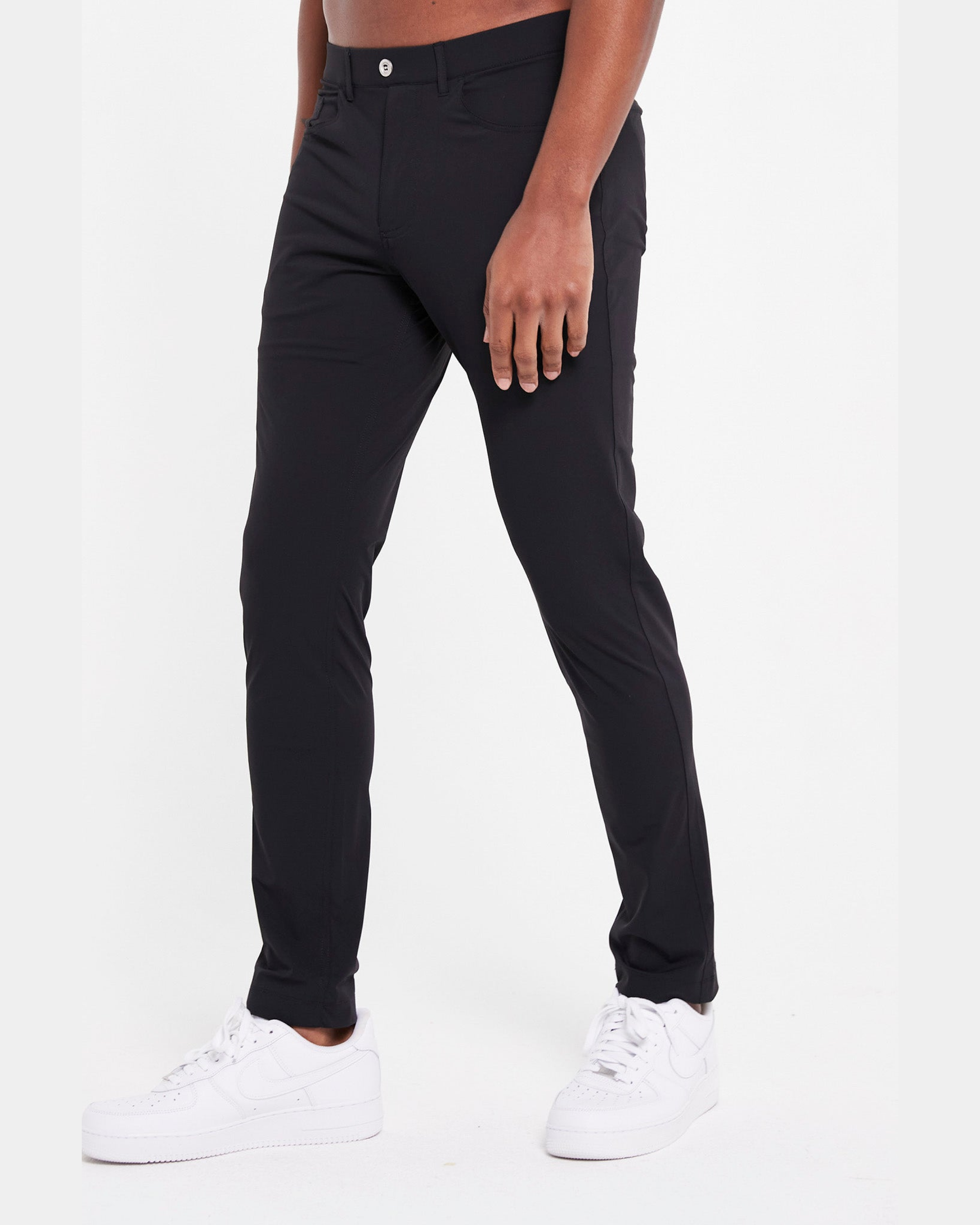 Redvanly Kent Pull On 5 Pocket Pant - Comfortable Stretch Travel Pants for Men | Perfect for Business Casual, Office Wear & Outdoor Activities