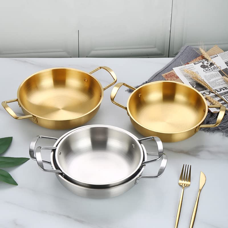 3 Sizes Stainless Steel Cooking Pot - Thick Milk, Egg, Soup & Seafood Pot for Home Kitchen | Perfect for Instant Noodles, Stews & Family Meals