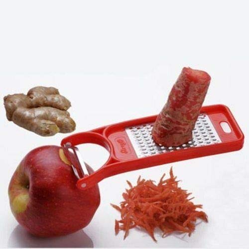 Premium Stainless Steel Vegetable & Fruit Peeler - 2-in-1 Kitchen Tool for Peeling, Slicing Tomatoes, Carrots, Potatoes | Ergonomic Design for Easy Food Prep | Perfect for Salads, Meal Prep & Home Cooking