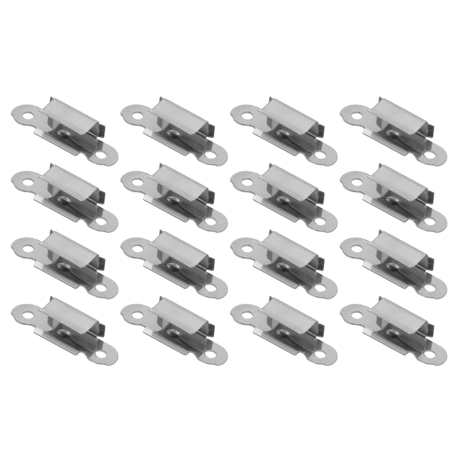 3D Printer Bed Clips - 16Pcs Stainless Steel Rustproof Glass Platform Fixation Clamps for Industrial 3D Printing | Secure Firm Hold for Creality Ender 3, CR-10, Anycubic & More | Perfect for Workshop, Maker Space & Prototyping