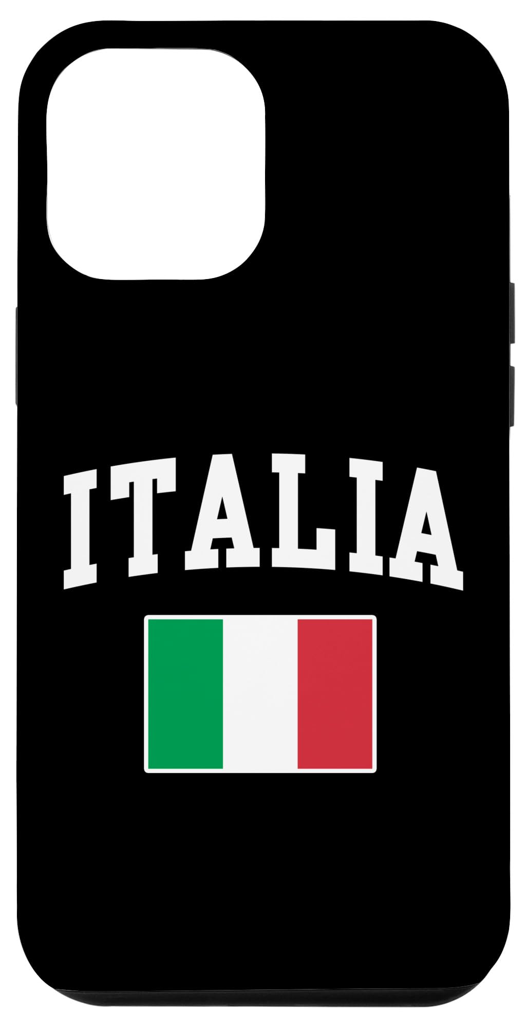 iPhone 12 Pro Max Case with Italy Flag Design - Durable Italian Themed Phone Cover for Men & Women | Perfect Gift for Italian Americans & Travel Lovers