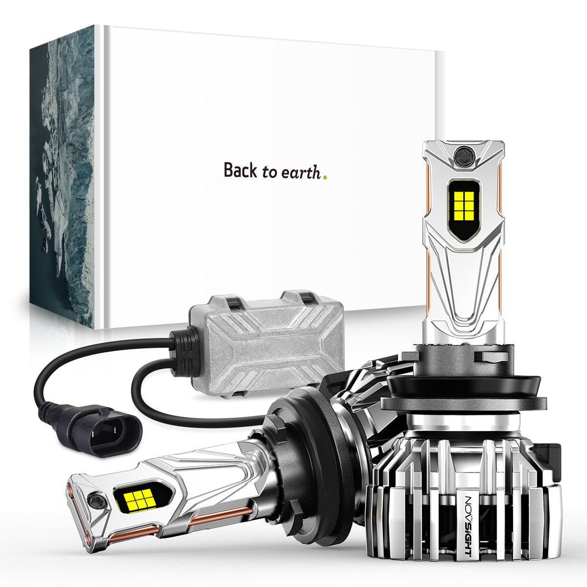 N67EP Series H4 H7 H11 H13 9005 9006 LED Headlight Bulbs - 140W 32000LM Super Bright Energy Efficient Car Lights (2 Bulbs Pack) | Perfect for Night Driving, Off-Roading & Foggy Conditions