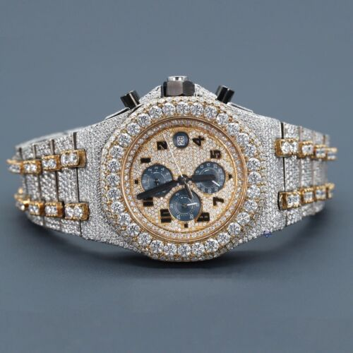 8.5mm Moissanite Cuban Link Necklace for Men - Iced Out Diamond Cut Chain - Perfect for Gifts, Parties & Everyday Luxury