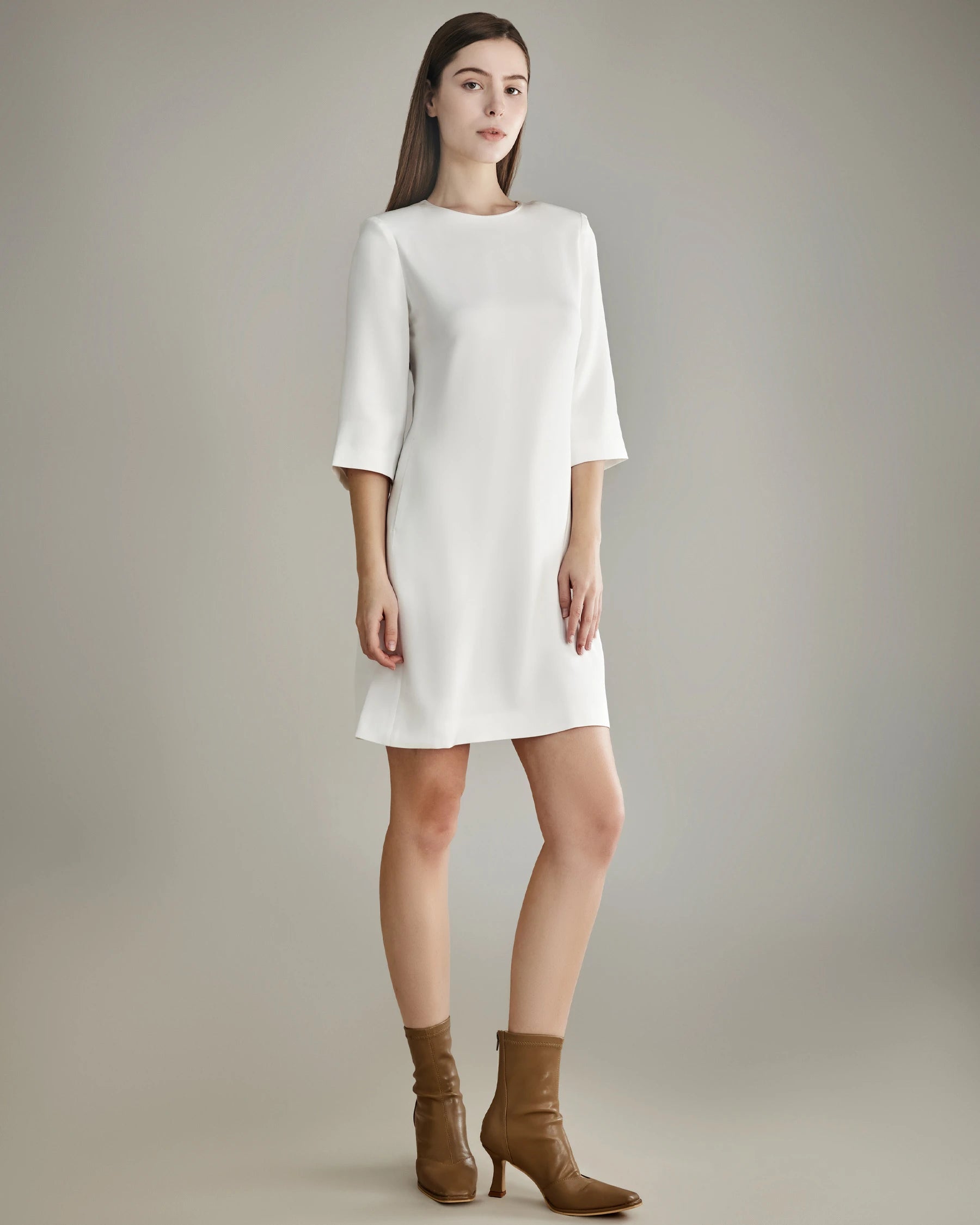 40 Momme Knee-Length Silk Dress for Women - Elegant & Comfortable Summer Dress for Weddings, Parties & Special Occasions