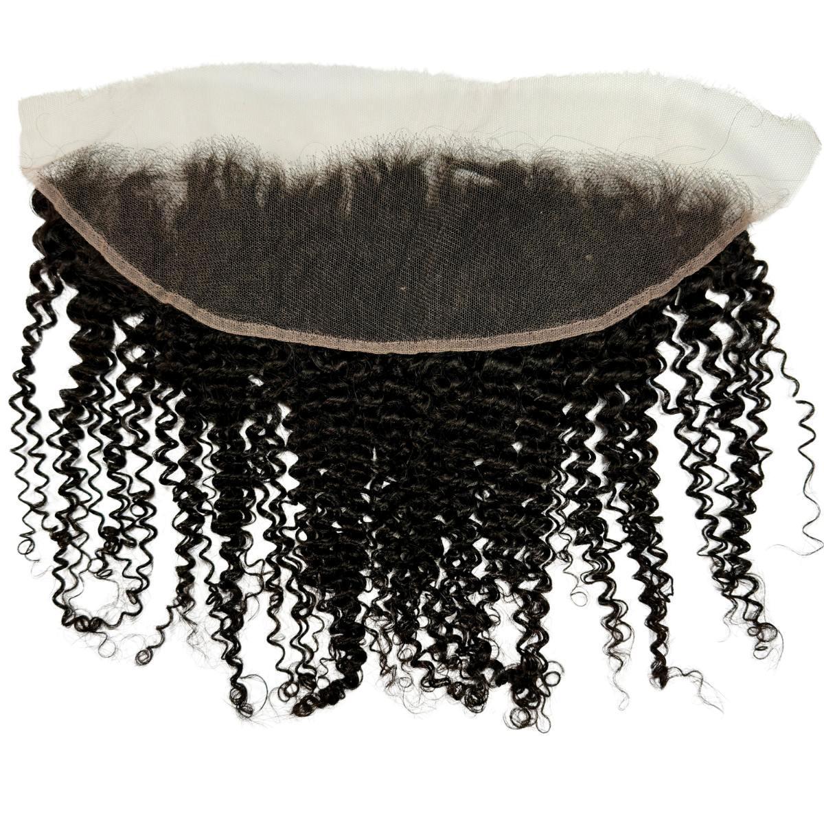 13x4 HD Lace Jerry Curl Human Hair Frontal Wig - Natural Black Body Wave Hairpiece for Women, Perfect for Daily Wear, Parties & Special Occasions