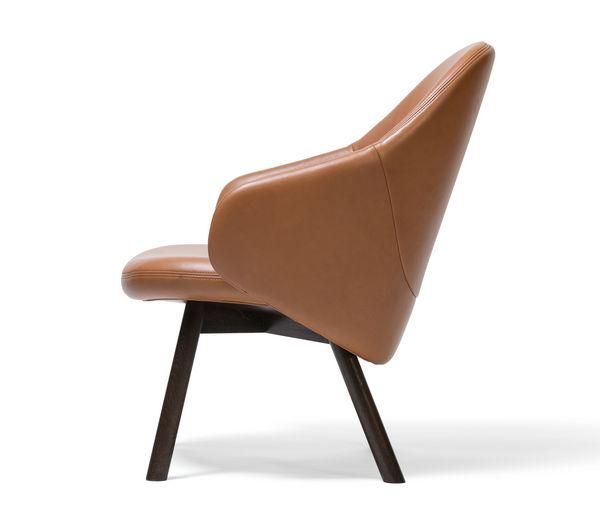 Modern Albu Lounge Chair by Ton - Mid-Century Inspired Accent Chair for Living Room, Bedroom & Office - Perfect for Relaxing, Reading & Decorating Your Space
