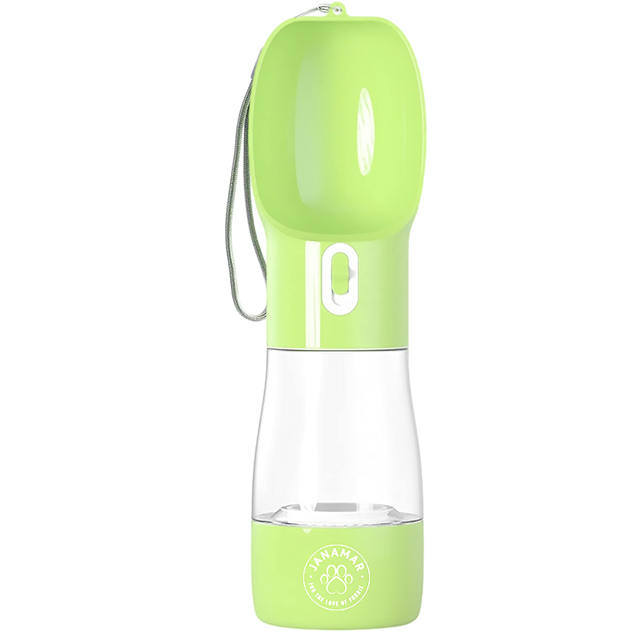 Janamar Leakproof Dog Water Bottle - Portable Pet Dispenser for Outdoor Hiking & Travel