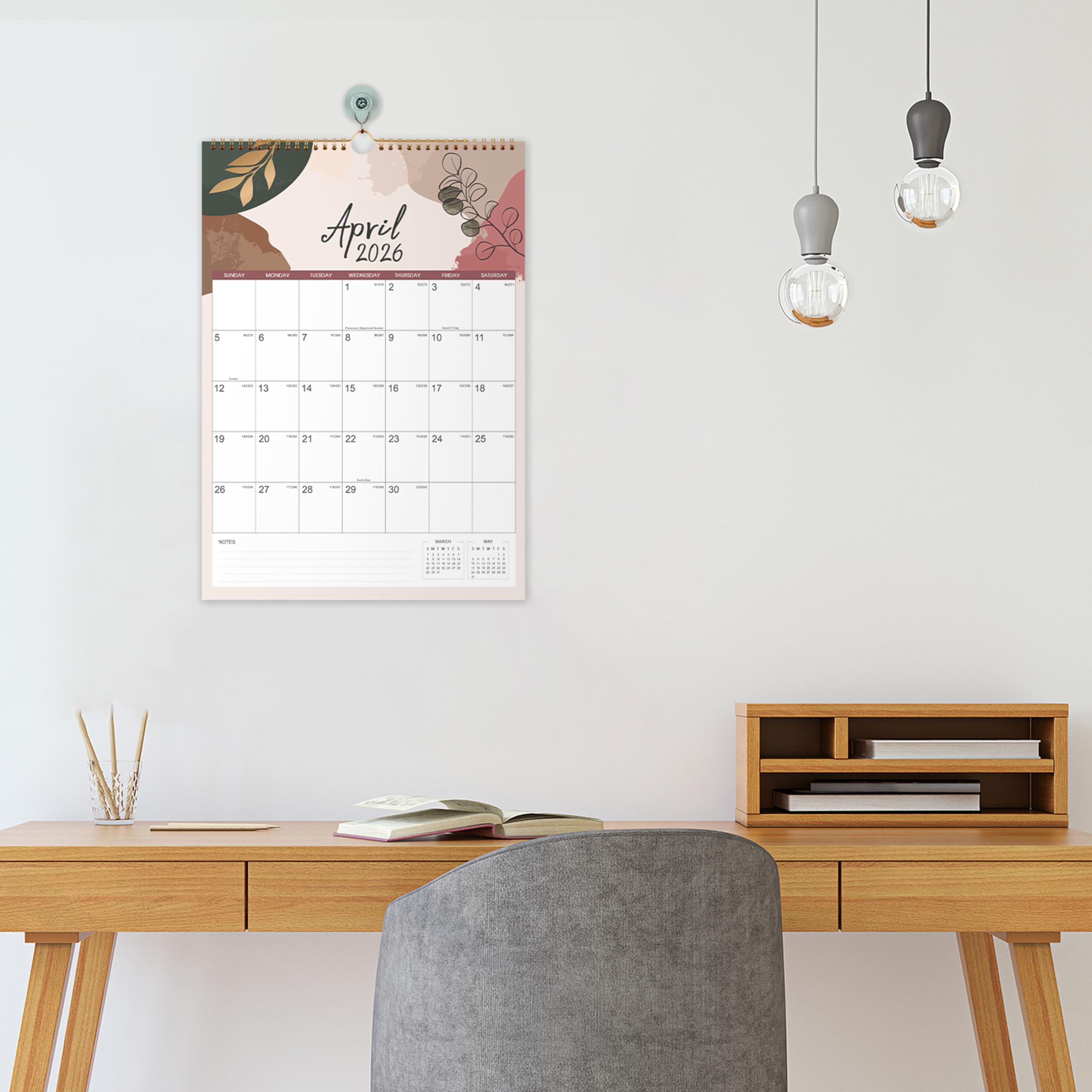 2025-2026 Wall Calendar | 18-Month Planner (July 2025 - December 2026) | 17