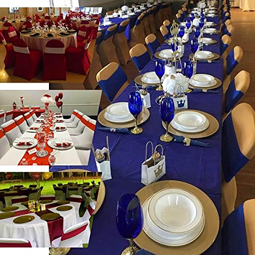 25PCS Stretch Chair Sashes with Buckle - Elegant Wedding Chair Bands for Banquet, Hotel, Birthday Party Decorations - Perfect for Bridal Showers, Baby Showers & Special Events