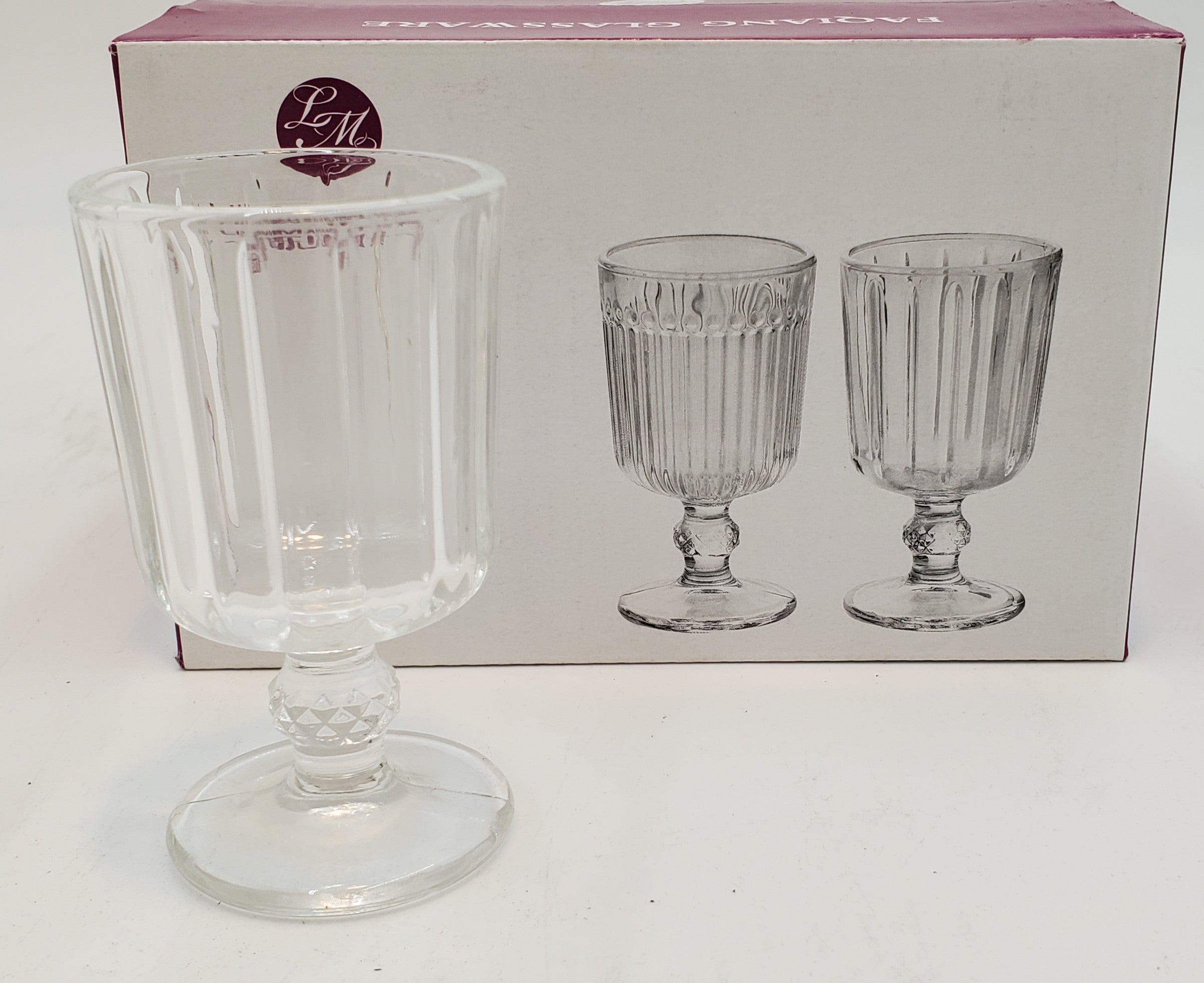 6-Piece Set of 2 oz Footed Shot Glasses - Perfect for Cocktails, Parties, and Home Bar Decor