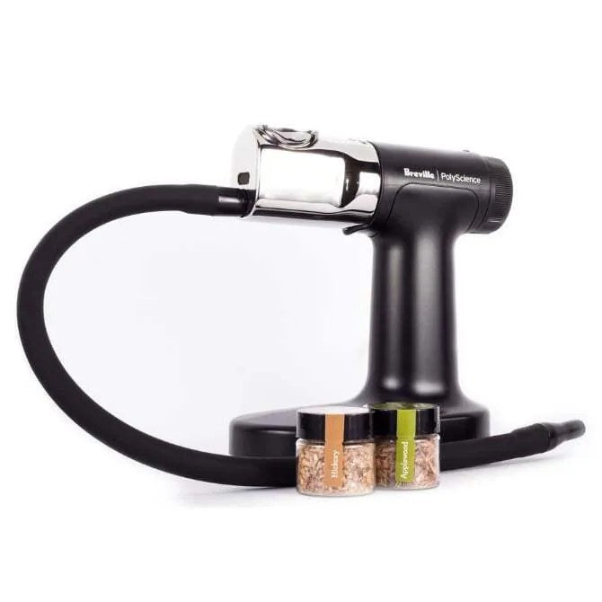Breville Commercial Smoking Gun Pro - Premium Handheld Food Smoker for Cocktails, Meats & Desserts - Perfect for Home Chefs & Mixologists
