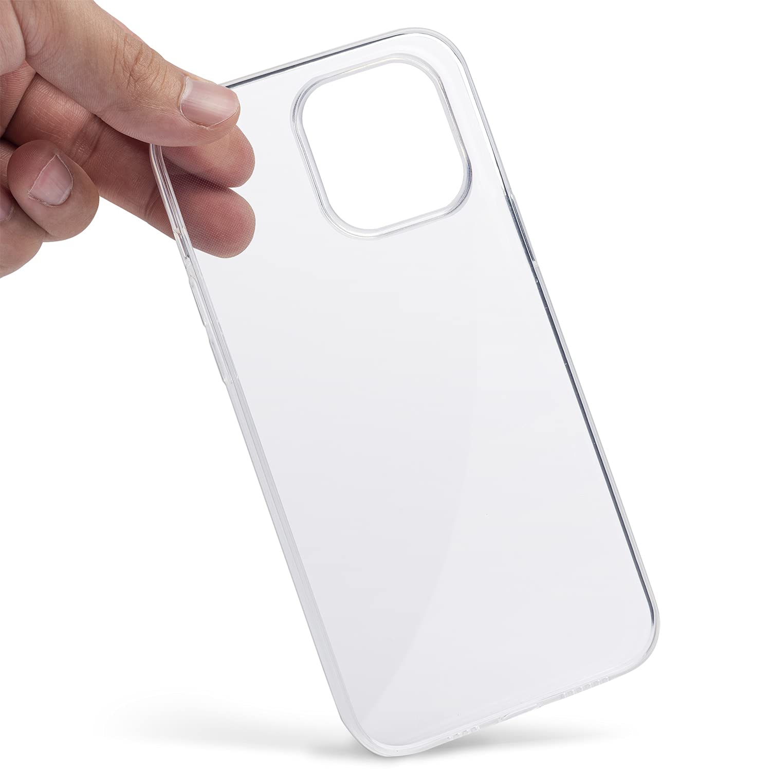 Totallee Ultra Thin Clear iPhone 13 Pro Max Case - Slim Minimalist Protective Cover for Apple iPhone 13 Pro Max (2021) - Perfect for Everyday Use, Work & Travel (Transparent)
