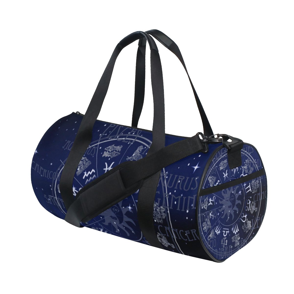 Vintage Zodiac Constellation Duffel Bag for Women - Travel, Gym, Sports, Yoga & Weekend Getaways | Cooper Girl Fashion Backpack