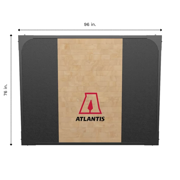 Premium ATLANTIS Platform with Durable Hardwood Surface - Perfect for Home Gym, Yoga, and Fitness Training