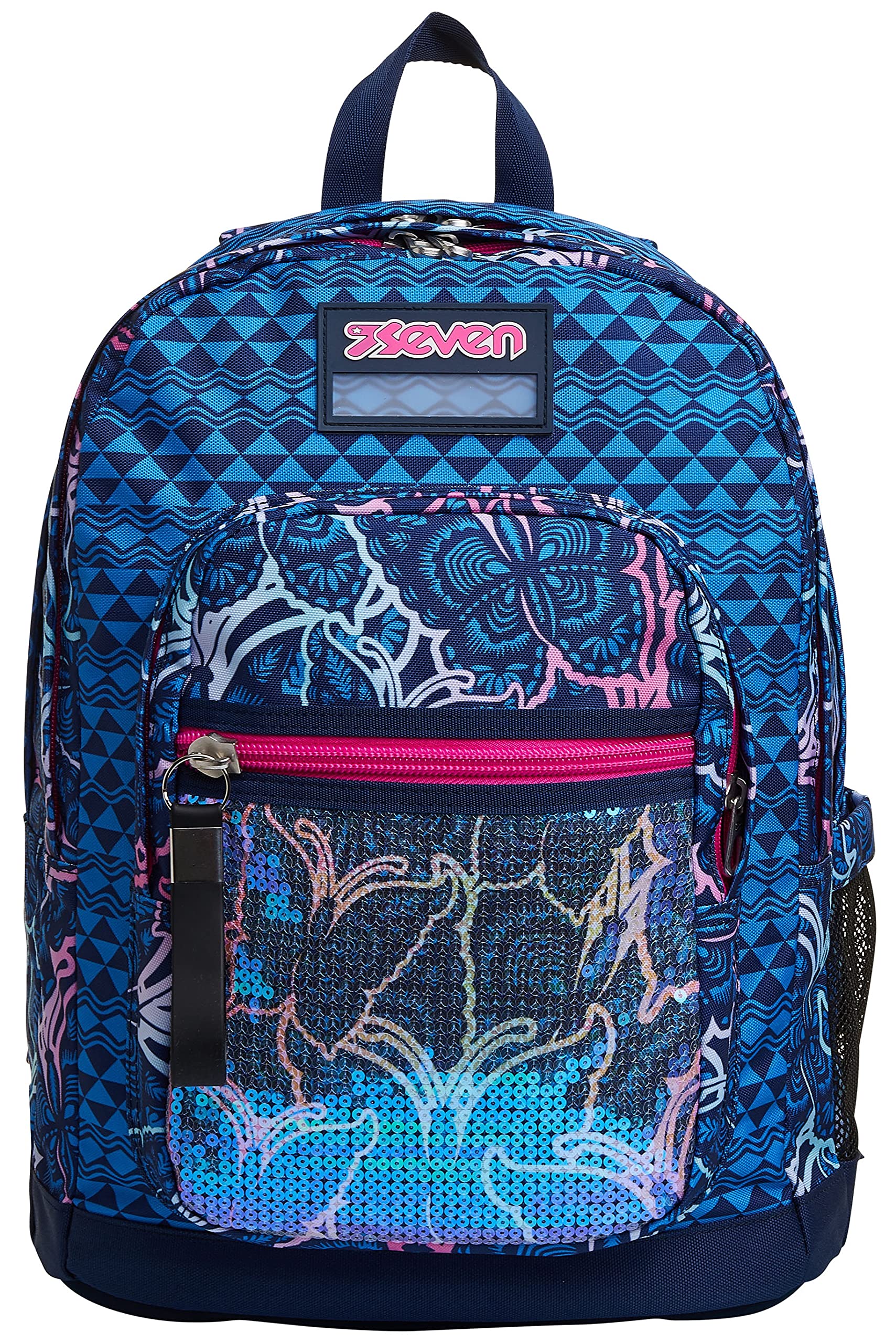 Seven Boys' Backpack - Lightweight Durable School Backpack for Teens, Water-Resistant Laptop Bag with USB Charging Port - Perfect for School, Travel & Daily Use