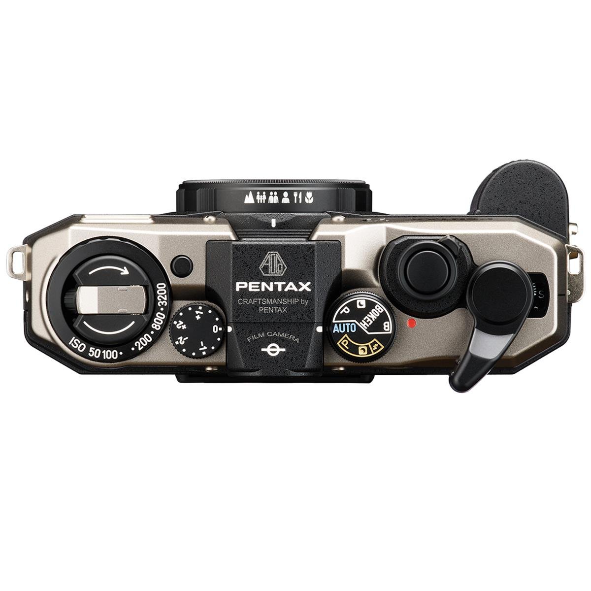 Pentax 17 Film Camera - Vintage Style 35mm Point & Shoot Camera for Travel, Street Photography & Everyday Use