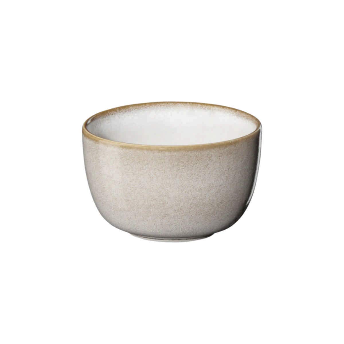 ASA Seasons 27301107 Stoneware Bowl - 9 cm x 5.5 cm Sand Color - Perfect for Soup, Salad, Desserts & Home Decor