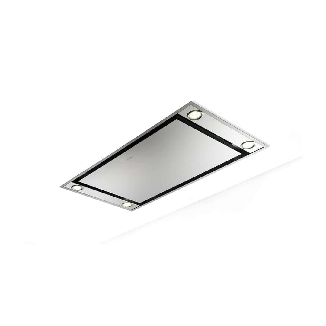 Faber Stratus Isola 36-inch Stainless Steel Island Mount Range Hood - Powerful 900 CFM Kitchen Ventilation for Modern Homes | Perfect for Open Concept Kitchens & Gourmet Cooking