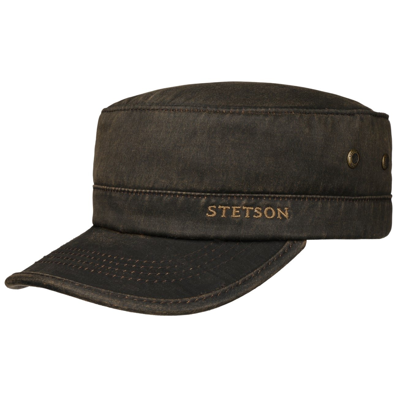 Stetson Datto Winter Army Cap - Warm Military Style Hat for Men & Women - Perfect for Outdoor Activities, Hiking, and Cold Weather