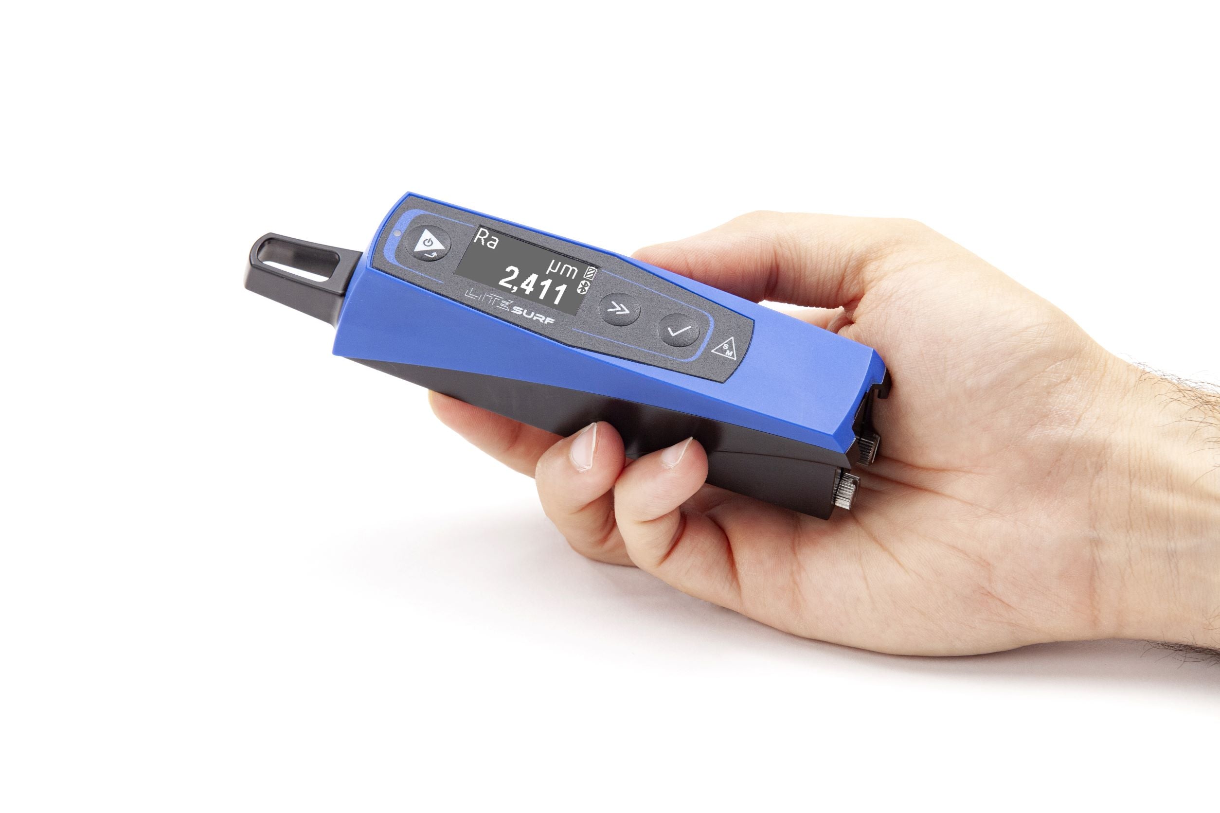 LiteSurf Surface Roughness Tester - Portable Digital Profilometer for Metal, Plastic & Wood - Complete Measurement System with Data Analysis Software | Ideal for Quality Control in Manufacturing & Engineering Labs