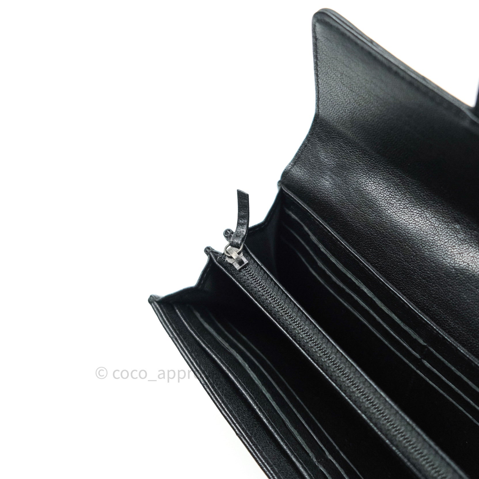 Chanel Chevron Sheepskin Reissue Large Flap Wallet So Black - Luxury Designer Womens Wallet for Everyday Use & Special Occasions