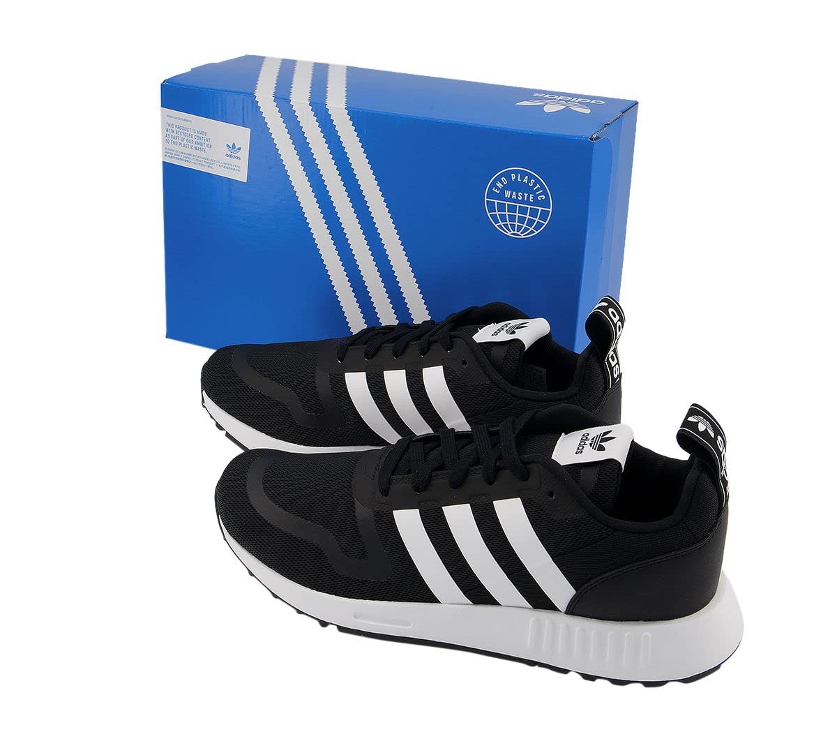 adidas Originals Men's Multix Sneakers - Black Running Shoes for Men | Lightweight Comfortable Athletic Trainers for Gym, Workout & Casual Wear