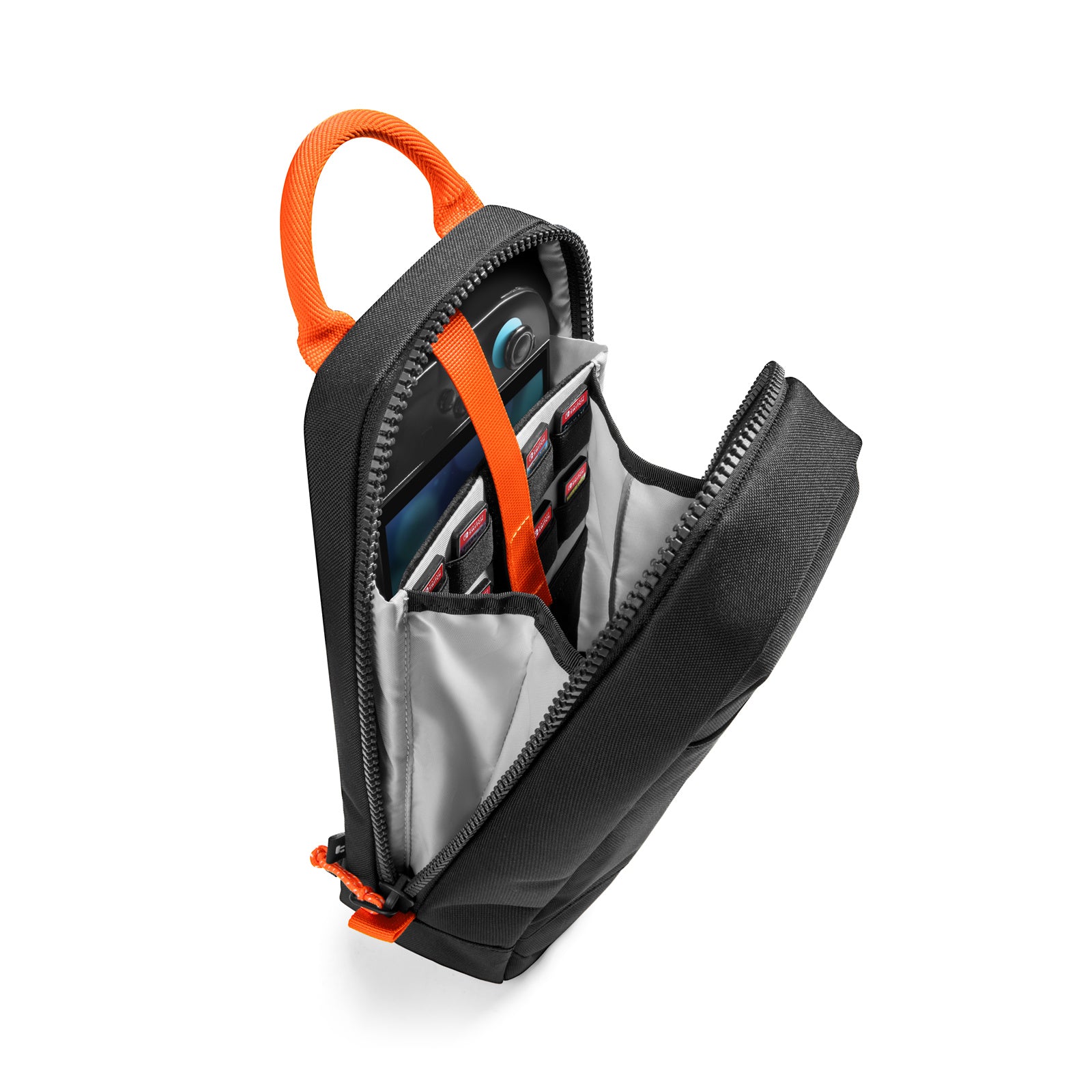 GameOn G49 Nintendo Switch 2 Sling Bag - Compact & Water-Resistant Carrying Case for Switch Console & Accessories - Perfect for Travel, Commuting & Gaming On-The-Go