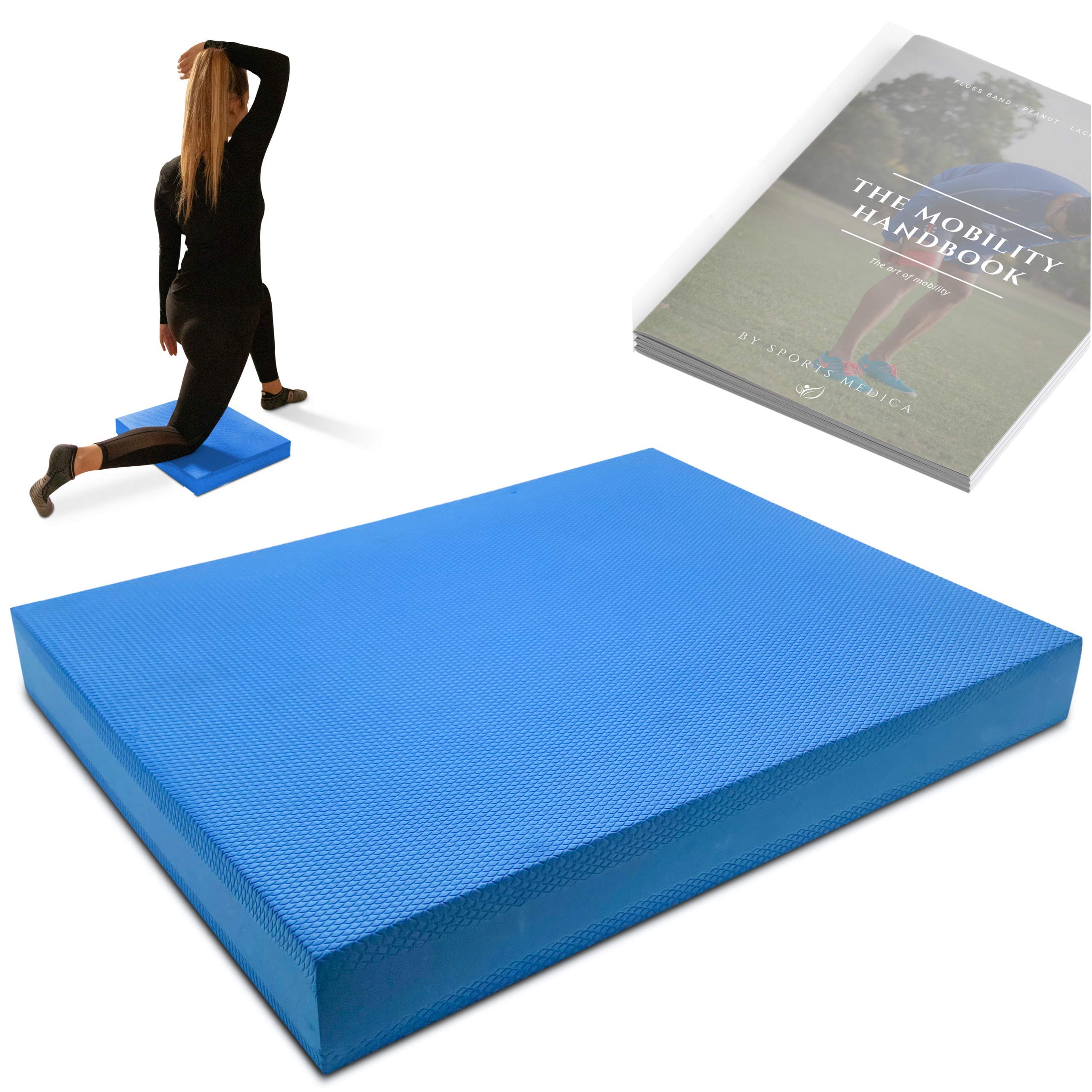 Premium XL Balance Pad for Yoga & Fitness Training - Non-Slip Foam Cushion for Men & Women - Improve Stability, Core Strength & Rehabilitation - Perfect for Home Gym, Physical Therapy & Pilates Workouts