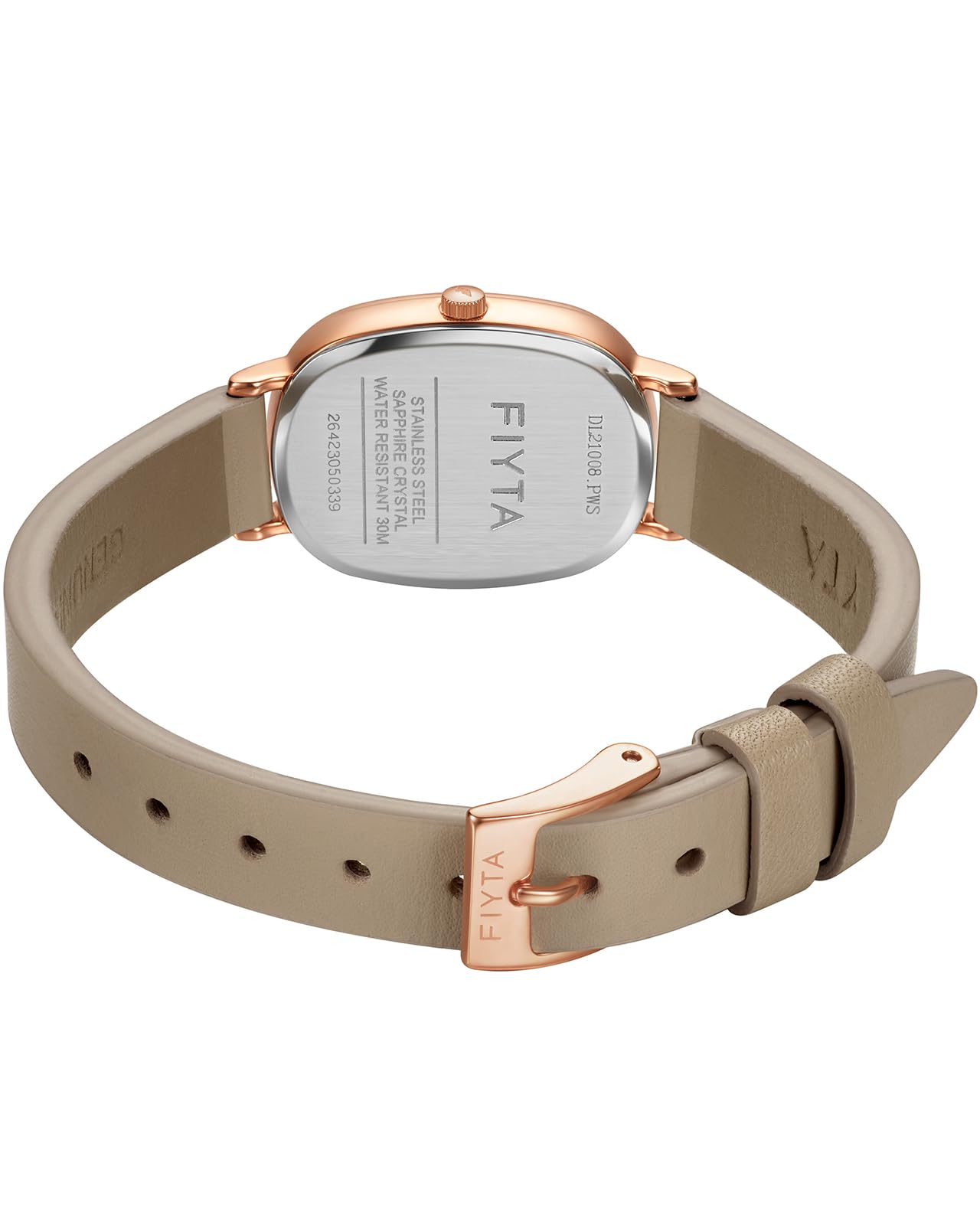 Elegant Cocoa Series Women's Classic Watch - 2-Hand Quartz Movement, 21mm Oval Case, 3ATM Water Resistance - Perfect Gift for Women, Mothers, Wives & Loved Ones | Ideal for Office, Date Night & Special Occasions