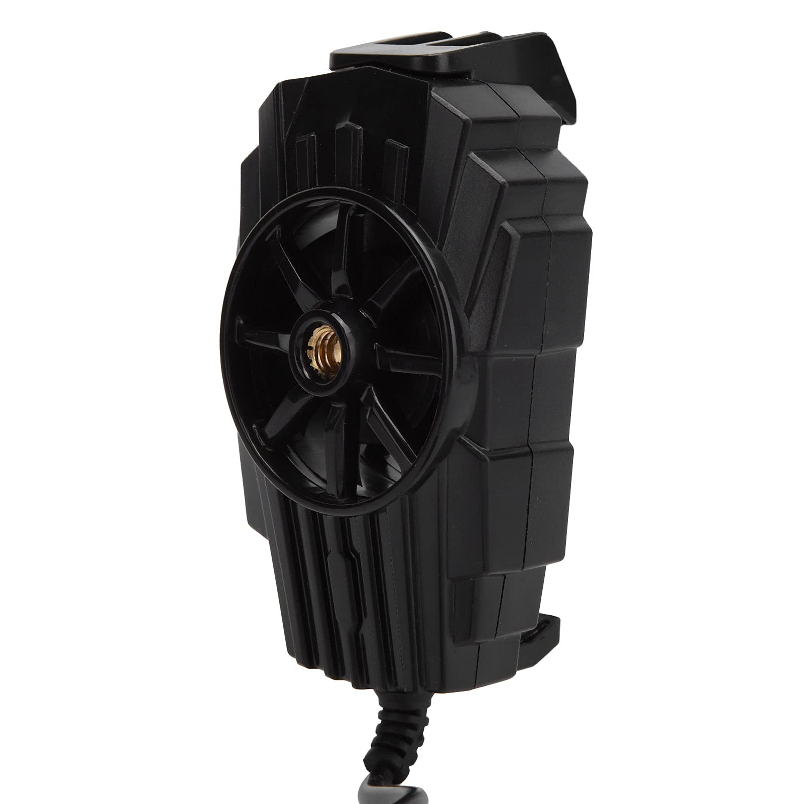 Portable Phone Clamp Fan - Plug & Play Cooling Fan with 1m Cable for Smartphones | Perfect for Gaming, Streaming & Outdoor Use