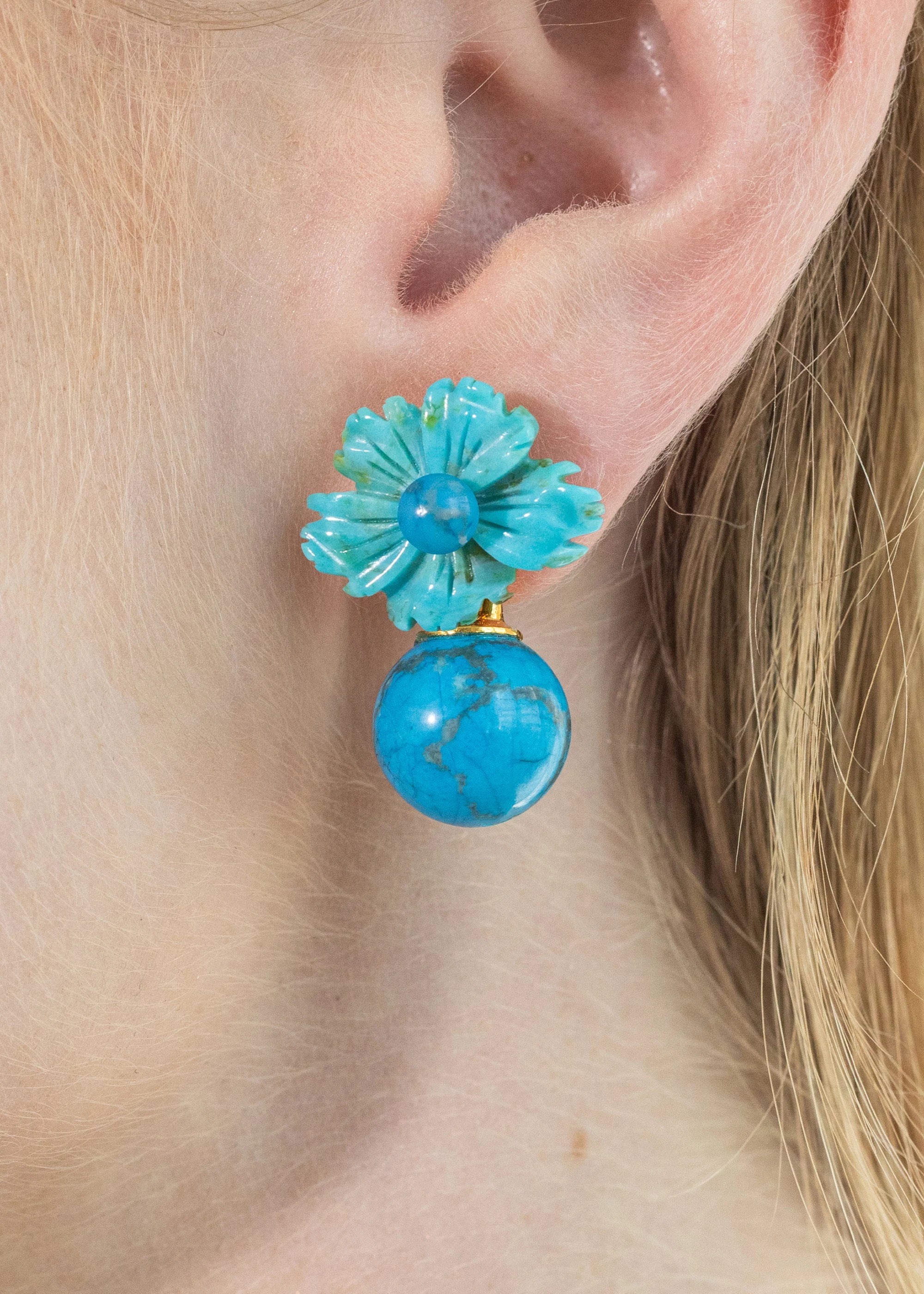 Kaylene Turquoise Earrings for Women – Stylish Boho Jewelry for Parties, Weddings & Everyday Wear