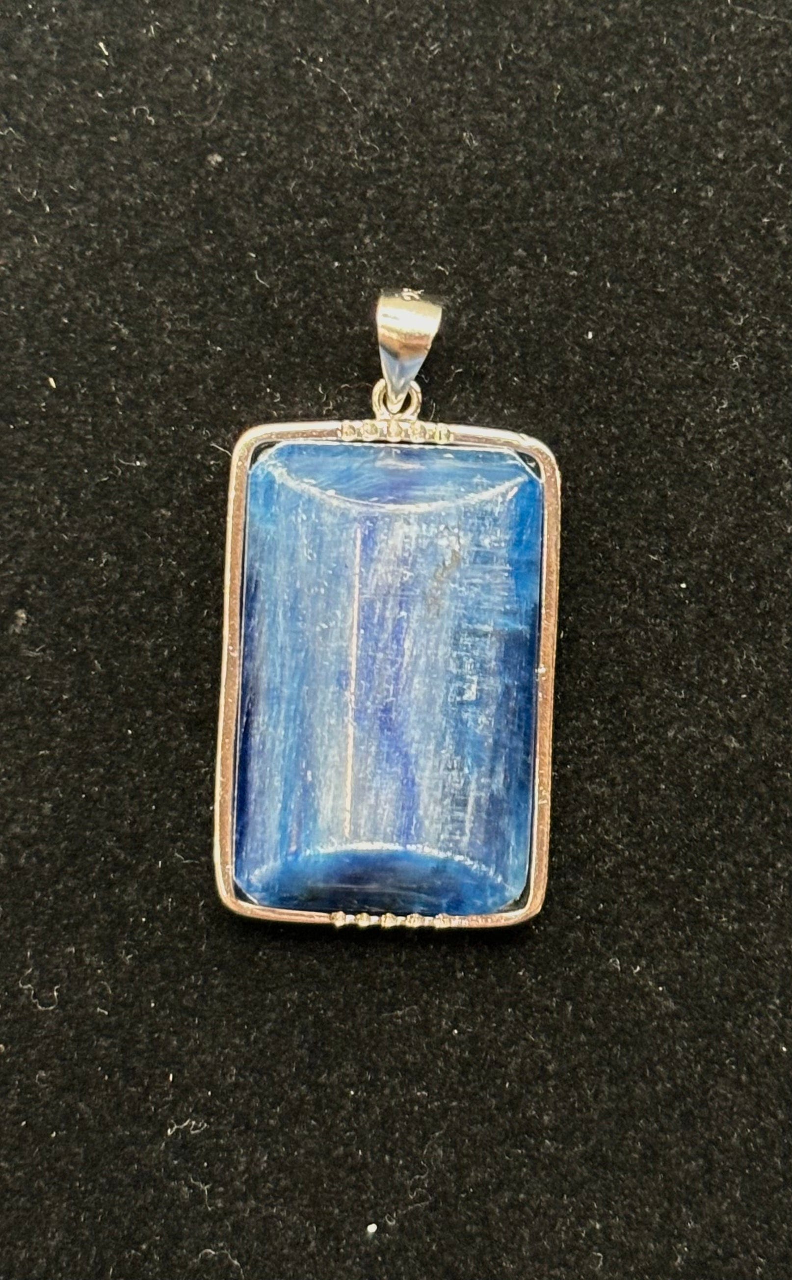 Natural Blue Kyanite Pendant Necklace - Healing Crystal Jewelry for Chakra Balancing & Spiritual Protection | Perfect for Meditation, Yoga & Energy Work