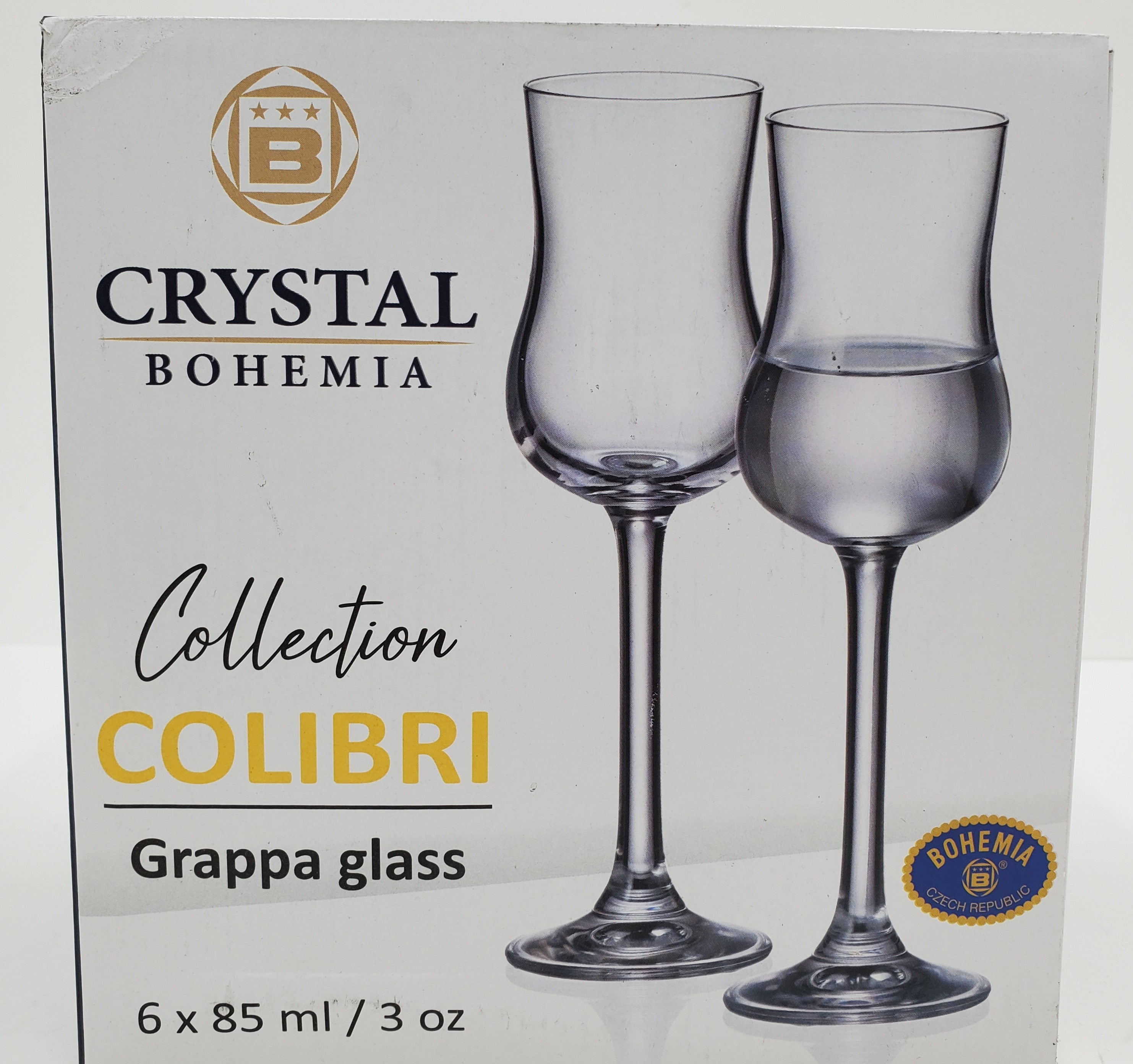 Premium 6-Piece 3 oz Liqueur Glasses Set with Footed Base - Perfect for Cocktails, Dessert Wines & Entertaining