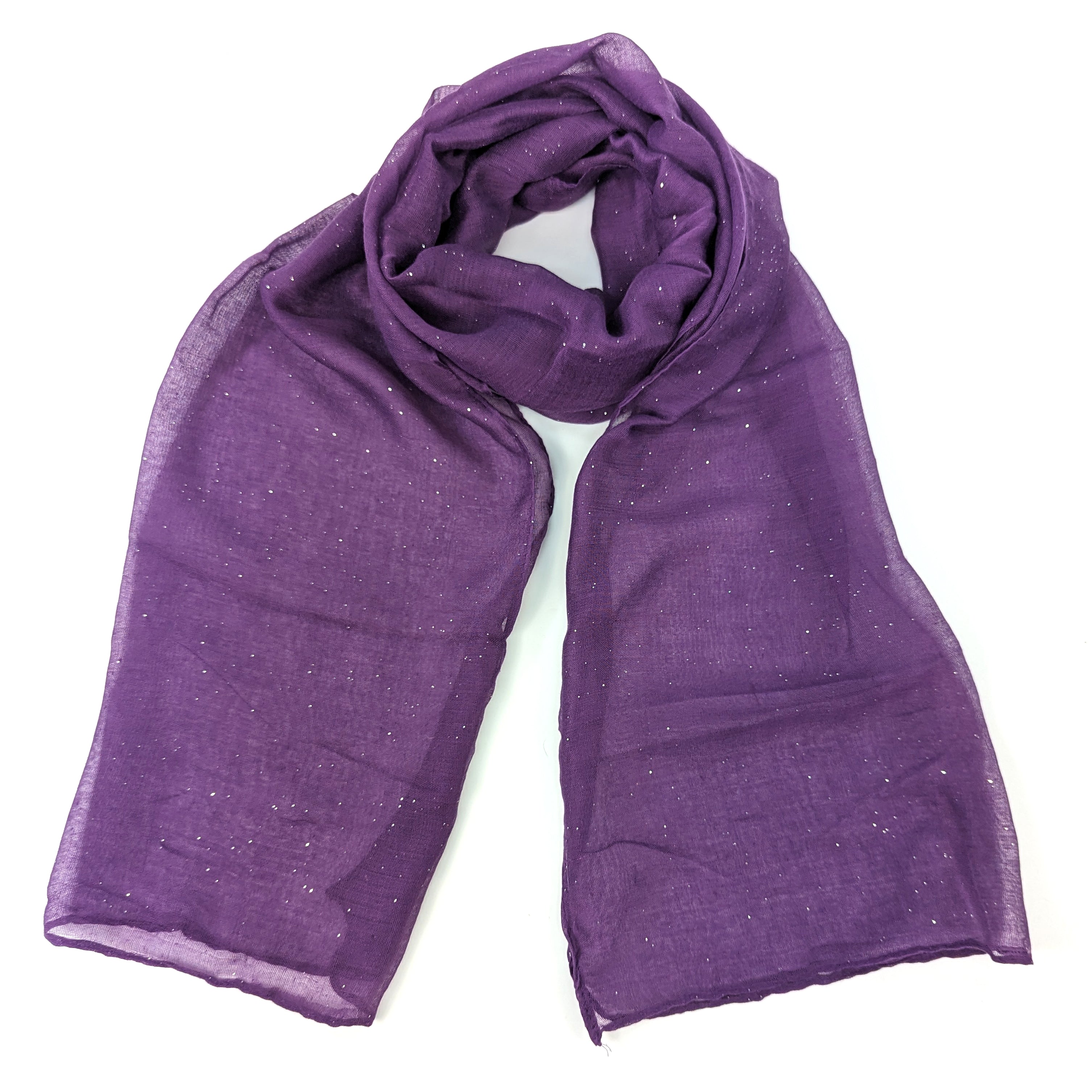Viano Sparkle Scarf for Women - Elegant Glitter Fashion Accessory for Party, Wedding & Evening Events